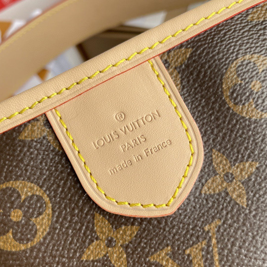 Louis Vuitton Delightful PM Monogram Canvas Natural For Women,  Shoulder Bags 33cm Louis Vuitton M40352