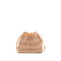 Chloé Beige Raffia Shoulder Women's Bag