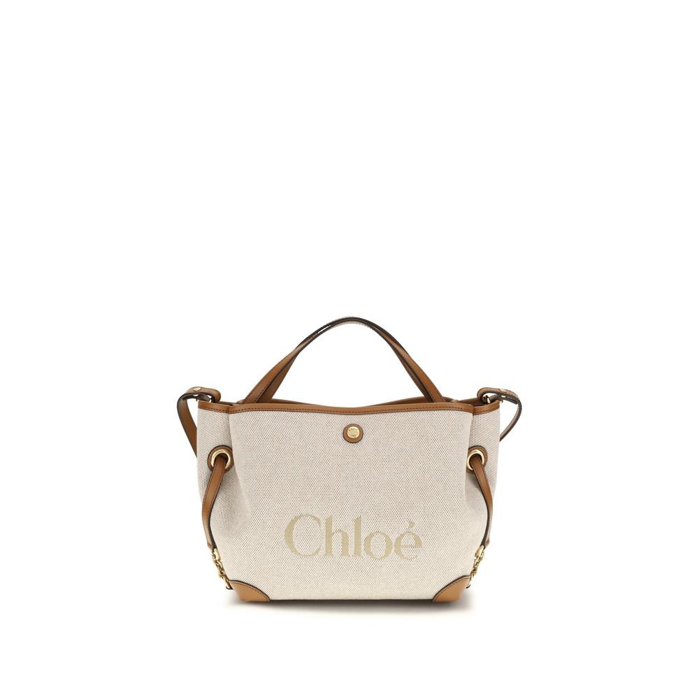 Chloé Beige Fabric Women's Handbag