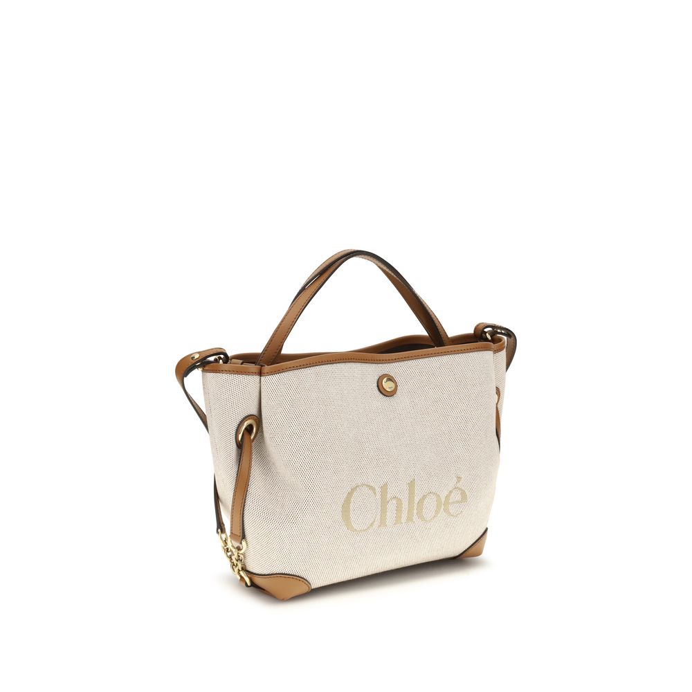 Chloé Beige Fabric Women's Handbag