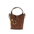 Chloé Brown Calf Leather Bos Taurus Shoulder Women's Bag