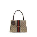 Gucci Beige Polyester Women's Handbag