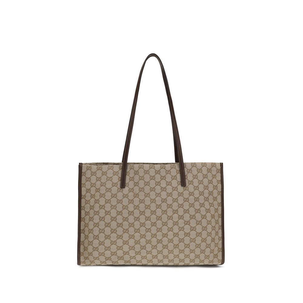 Gucci Beige Polyester Shoulder Women's Bag