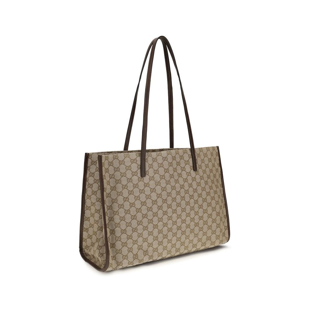 Gucci Beige Polyester Shoulder Women's Bag