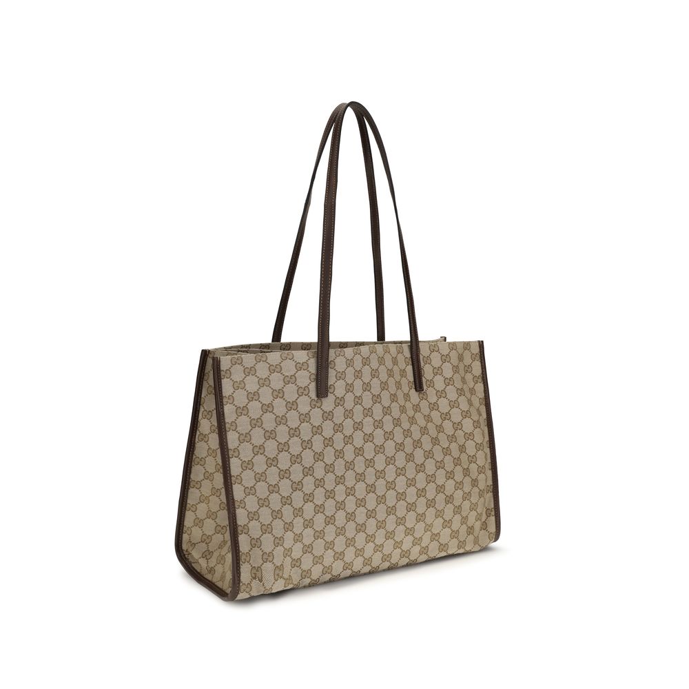 Gucci Beige Polyester Shoulder Women's Bag