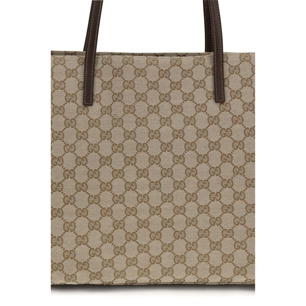 Gucci Beige Polyester Shoulder Women's Bag