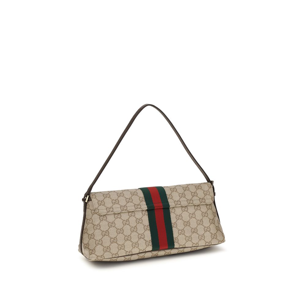 Gucci Beige Cotton Women's Handbag