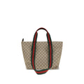 Gucci Beige Polyester Shoulder Men's Bag