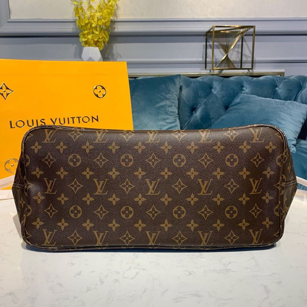 Louis Vuitton Neverfull GM Tote Bag Monogram Canvas Pivoine Pink For Women, WoHandbag, Shoulder Bags 15.7in/39cm Louis Vuitton M41180