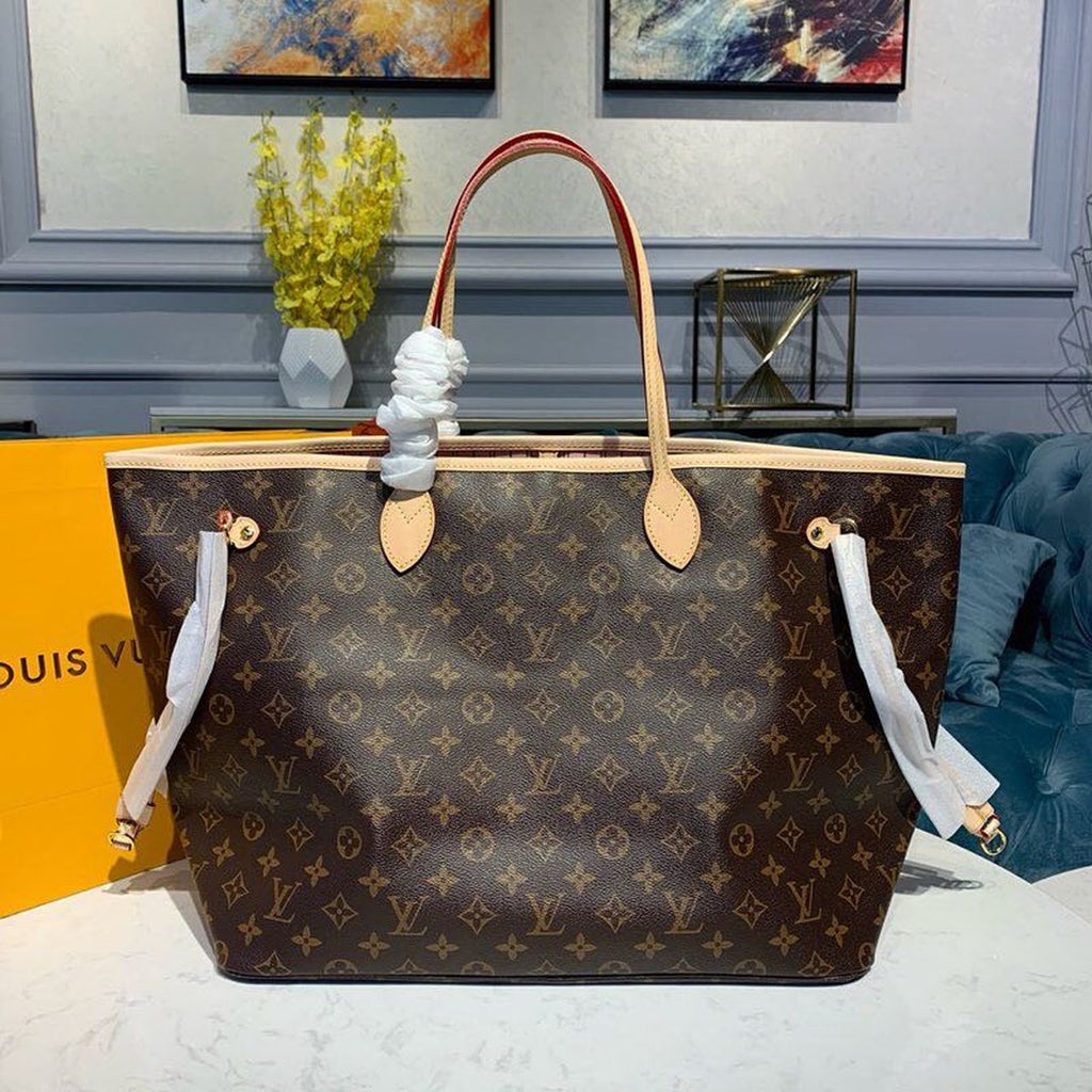Louis Vuitton Neverfull GM Tote Bag Monogram Canvas Rose Ballerine Pink For Women, WomenÃƒÂ¢Ã¢â€šÂ¬Ã¢â€žÂ¢s Handbags, Shoulder Bags 15.7in/39cm Louis Vuitton