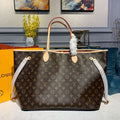 Louis Vuitton Neverfull GM Tote Bag Monogram Canvas Red For Women, WoHandbag, Shoulder Bags 15.7in/39cm Louis Vuitton M40991