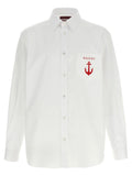 Gucci White Cotton Men's Blouse