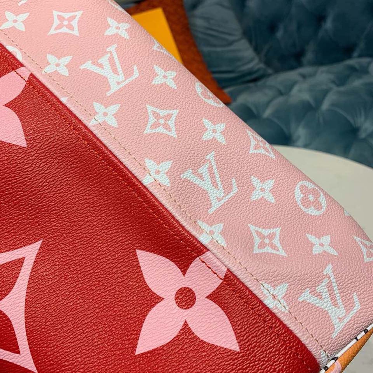 Louis Vuitton Neverfull MM Tote Bag Monogram Canvas Red/Pink For Women,  Shoulder Bags 12.2in/31cm Louis Vuitton M44567