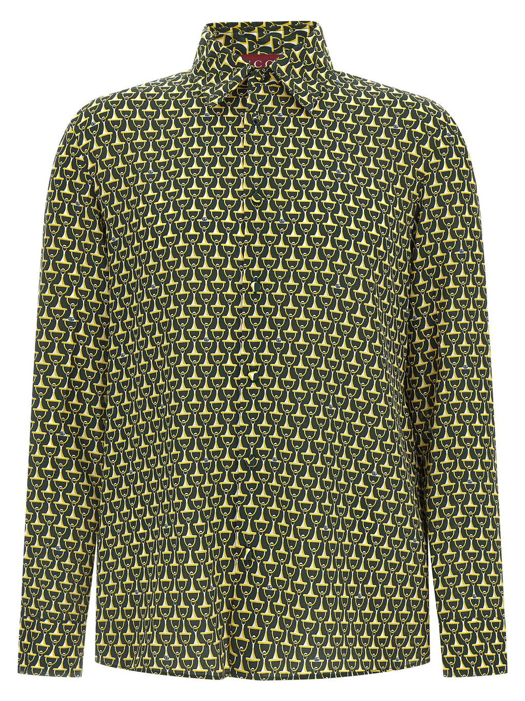 Gucci Bicolor Silk Men's Blouse