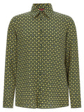 Gucci Bicolor Silk Men's Blouse