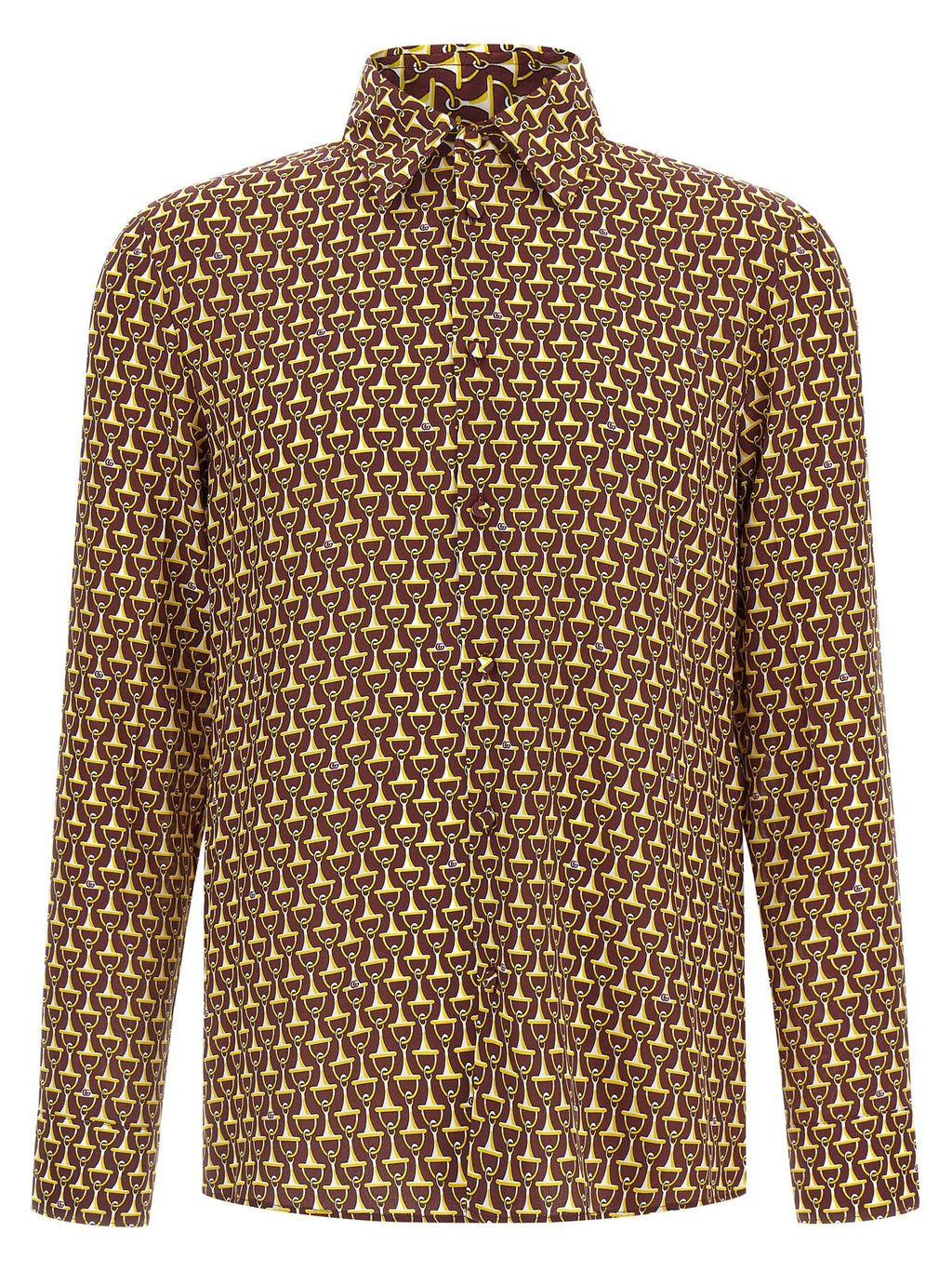 Gucci Multicolor Silk Men's Blouse