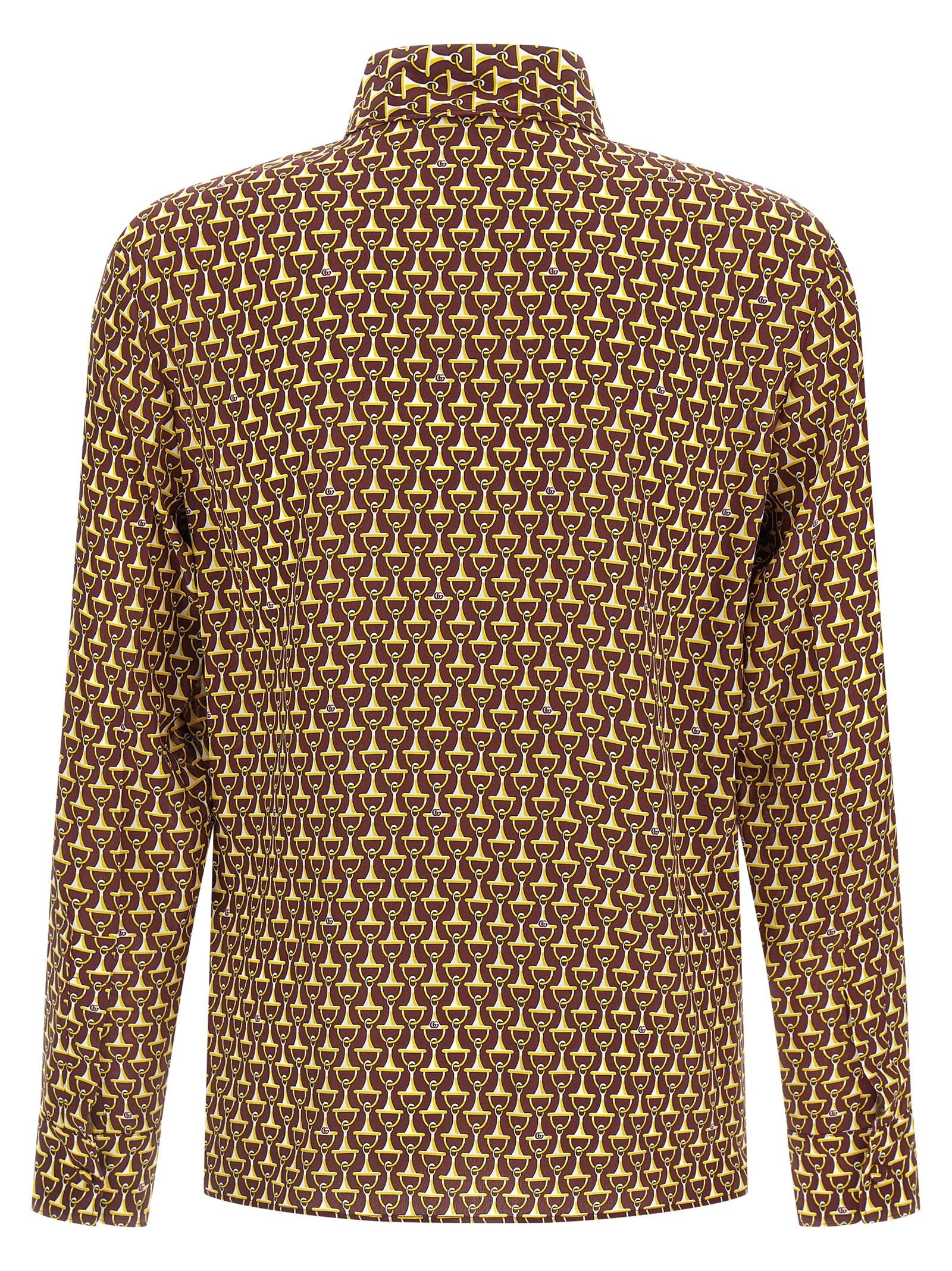 Gucci Multicolor Silk Men's Blouse