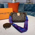 Louis Vuitton Multi Pochette Accessoires Monogram Canvas Blue For Women,  Shoulder And Crossbody Bags 9.4in/24cm Louis Vuitton