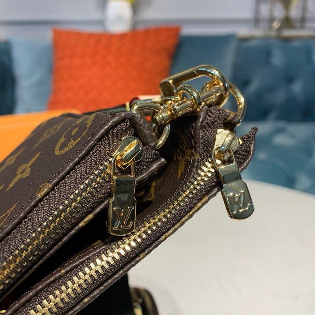 Louis Vuitton Multi Pochette AcGLAMIssoires Monogram Canvas Khaki For Women, WomenÃƒÂ¢Ã¢â€šÂ¬Ã¢â€žÂ¢s Handbags, Shoulder And Crossbody Bags 9.4in/24cm Louis Vuitton M44813