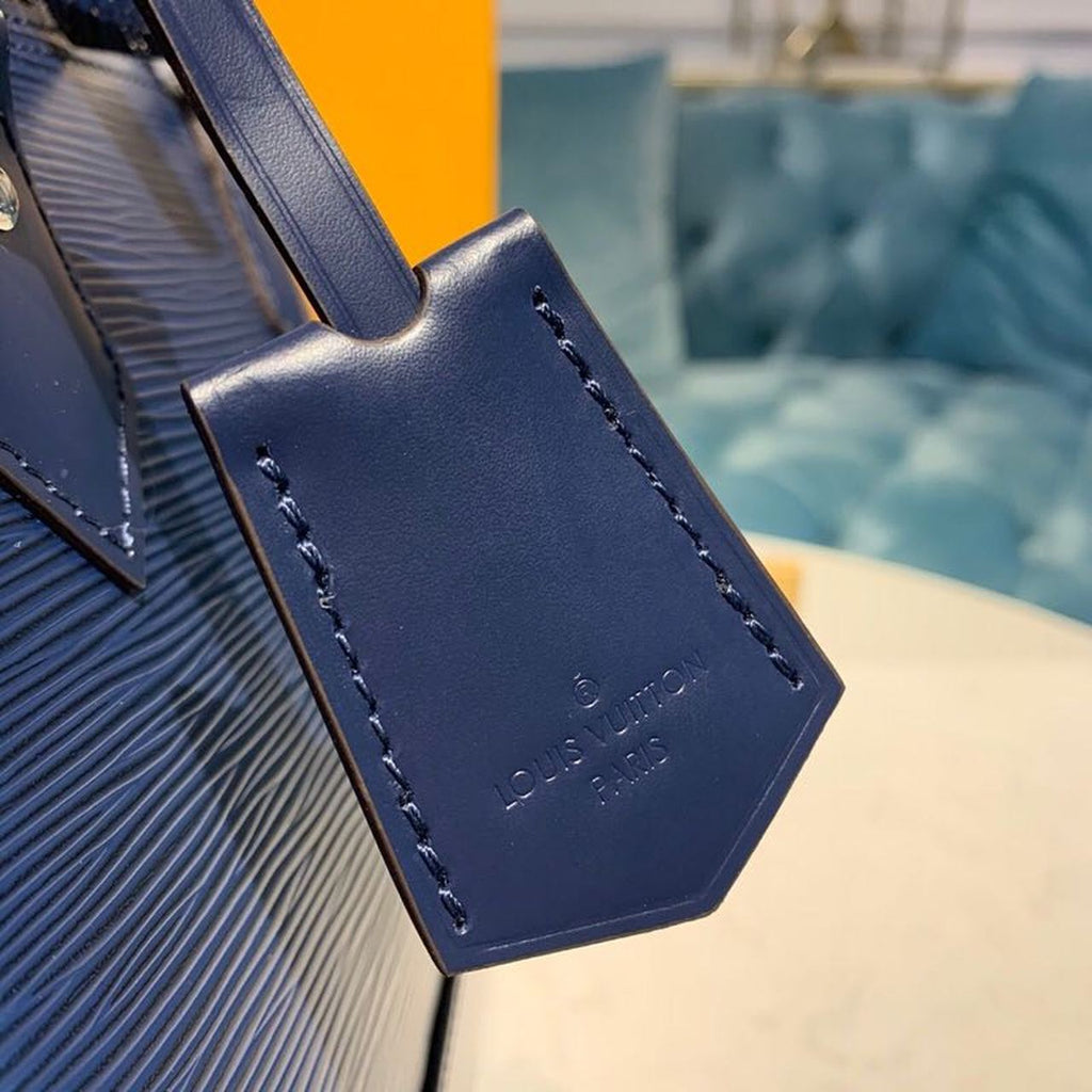 Louis Vuitton Alma BB Epi InDiorgo Blue For Women, Women’s Handbags, Shoulder And Crossbody Bags 9.2in/23.5cm Louis Vuitton M40855