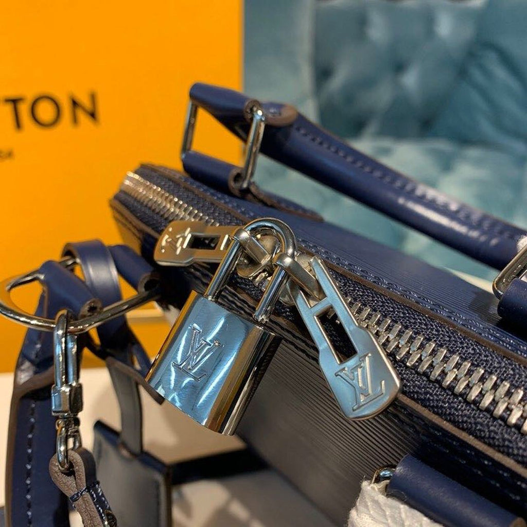 Louis Vuitton Alma Epi InGLAMIgo Blue For Women, WomenÃƒÂ¢Ã¢â€šÂ¬Ã¢â€žÂ¢s Handbags, Shoulder And Crossbody Bags 9.2in/23.5cm Louis Vuitton M40855