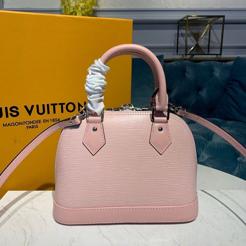 Louis Vuitton Alma Epi Rose Ballerine Pink For Women,  Shoulder And Crossbody Bags 9.2in/23.5cm Louis Vuitton M41327
