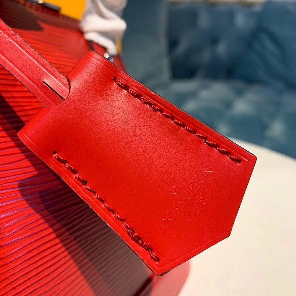 Louis Vuitton Alma Epi Coquelicot Red For Women, WomenÃƒÂ¢Ã¢â€šÂ¬Ã¢â€žÂ¢s Handbags, Shoulder And Crossbody Bags 9.2in/23.5cm Louis Vuitton M41160