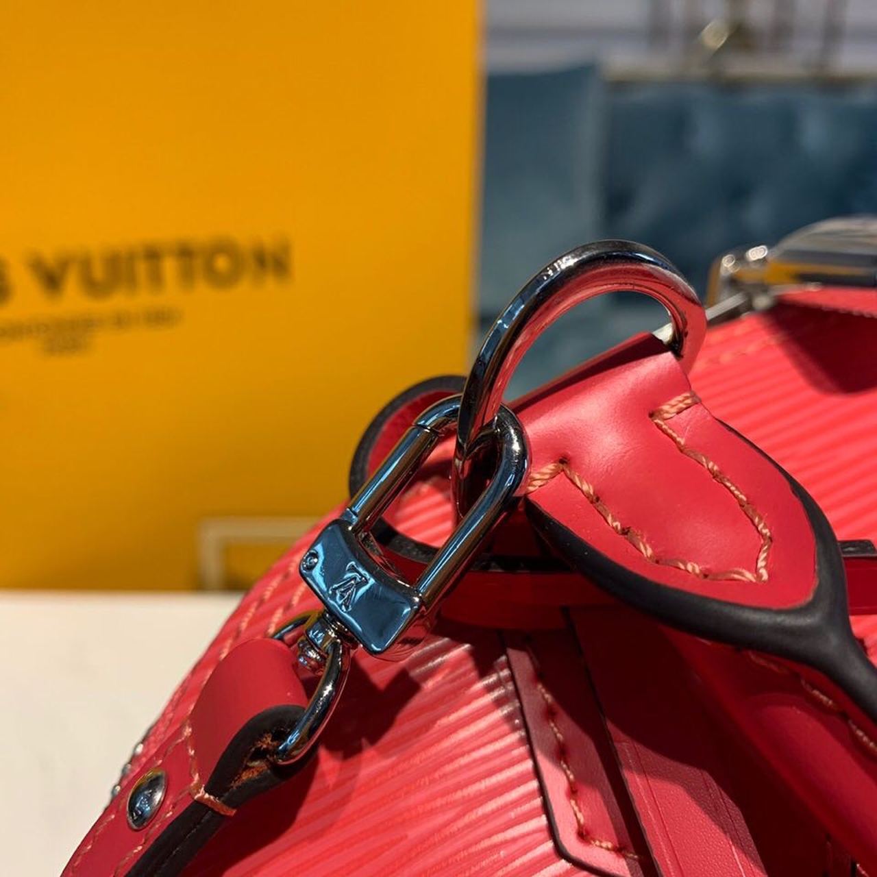 Louis Vuitton Alma BB Epi Hot Pink For Women, Women’s Handbags, Shoulder And Crossbody Bags 9.2in/23.5cm Louis Vuitton