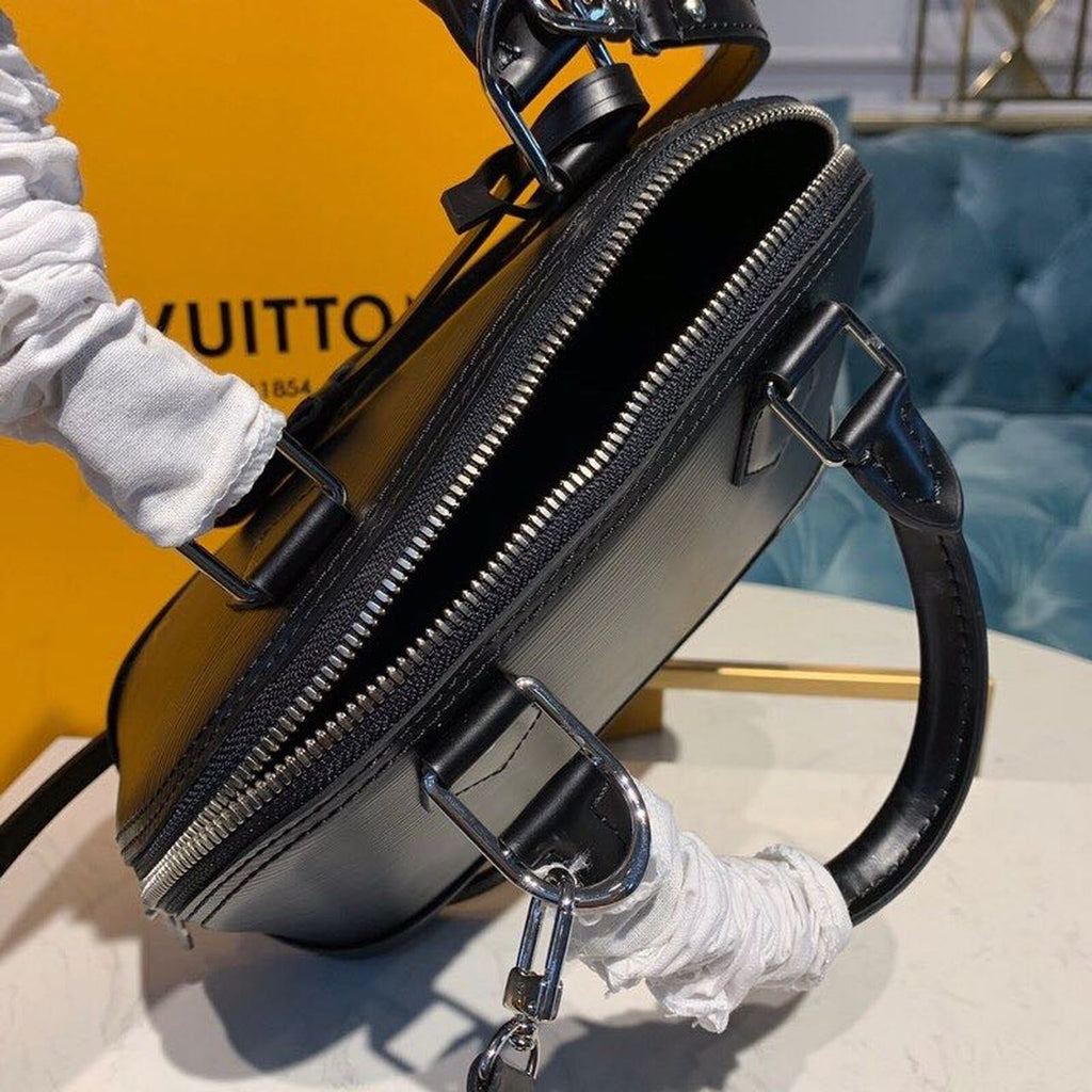 Louis Vuitton Alma BB Epi Black For Women,  Shoulder And Crossbody Bags 9.2in/23.5cm Louis Vuitton M40862