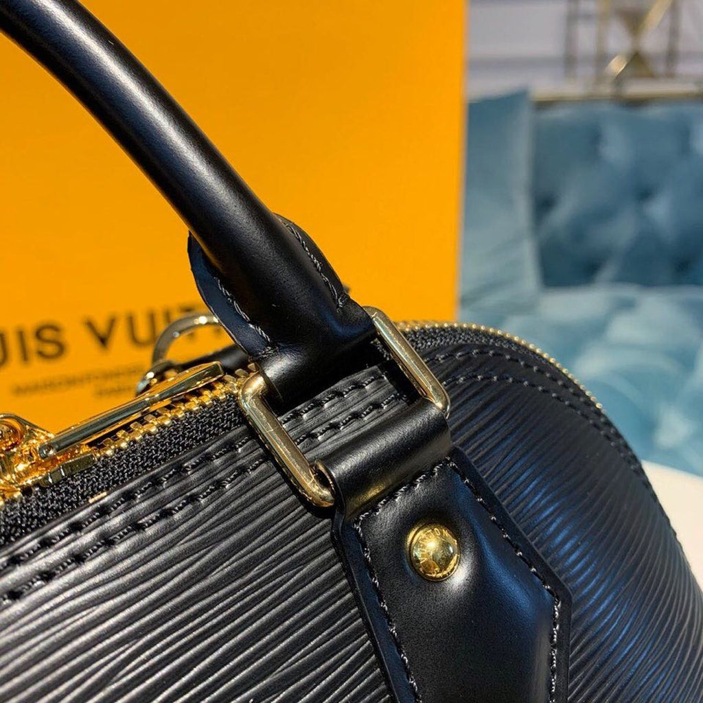 Louis Vuitton Alma Epi Black For Women,  Shoulder And Crossbody Bags 9.2in/23.5cm Louis Vuitton M52884