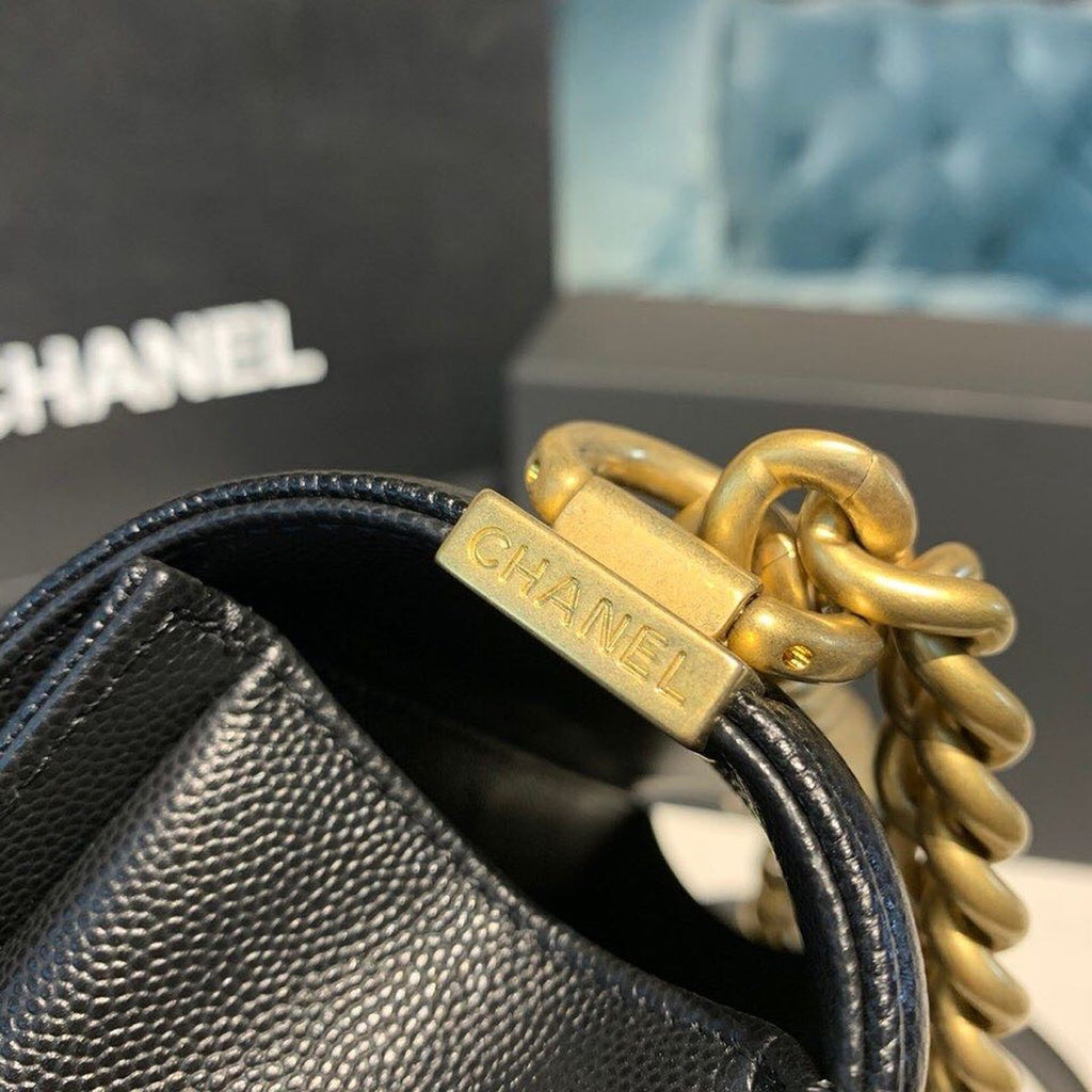 ChanelMini Boy HandBag Black For Women HandBag, Shoulder And Crossbody Bags 7.8in/20cm