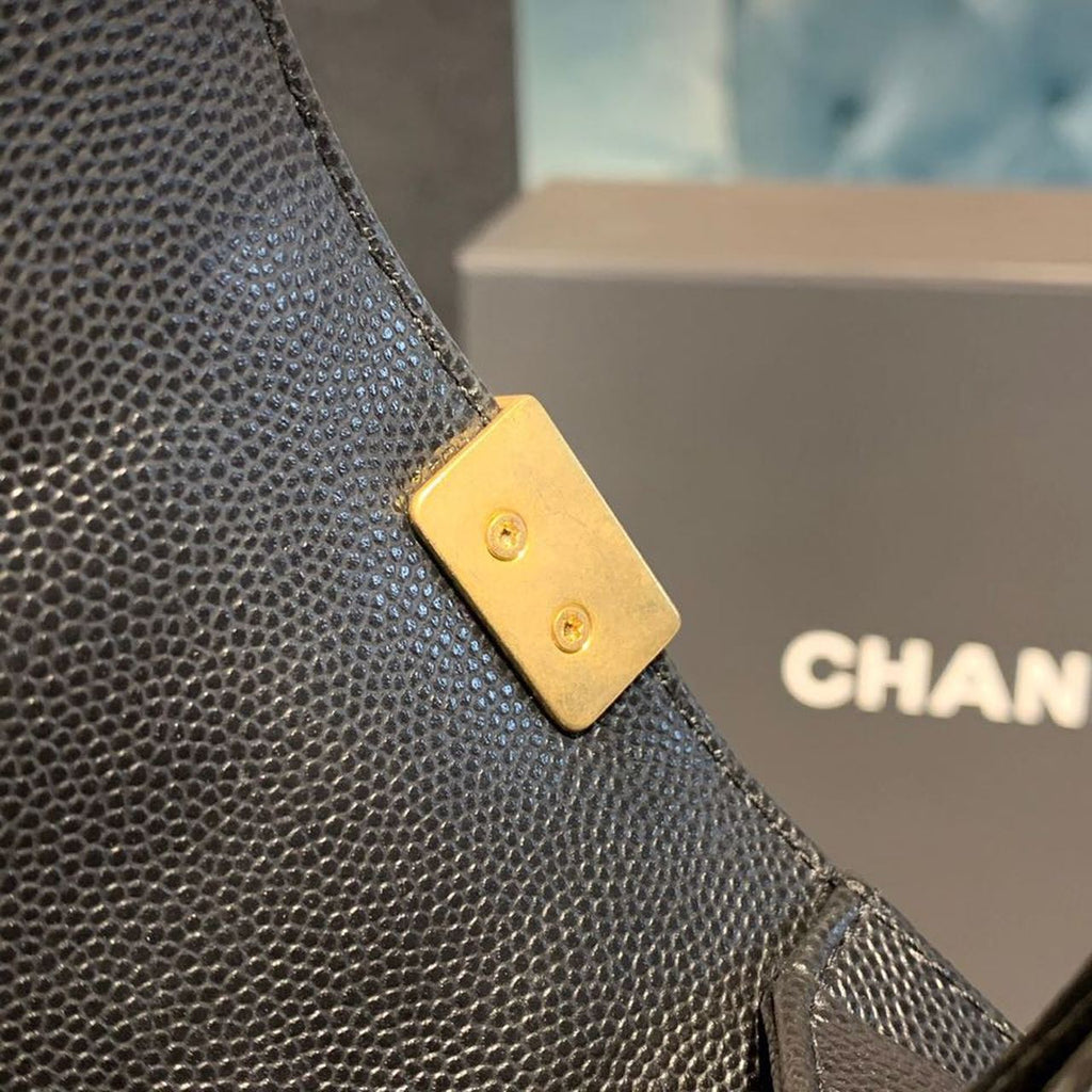 ChanelMini Boy HandBag Black For Women HandBag, Shoulder And Crossbody Bags 7.8in/20cm