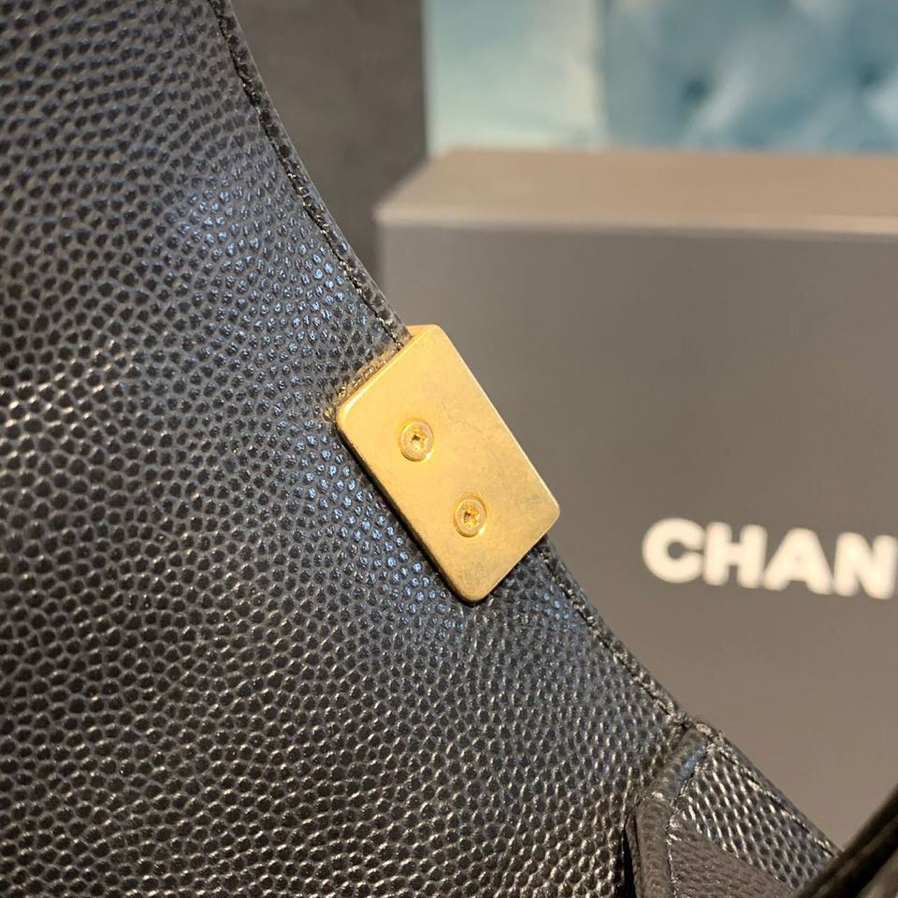 ChanelMini Boy HandBag Black For Women HandBag, Shoulder And Crossbody Bags 7.8in/20cm
