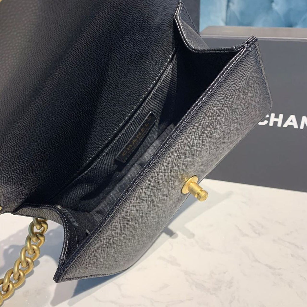 ChanelMini Boy HandBag Black For Women HandBag, Shoulder And Crossbody Bags 7.8in/20cm