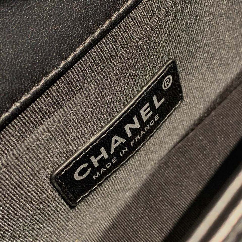 Chanel Small Boy Handbag SiLouis Vuittoner Hardware Black For Women, Women’s Bags, Shoulder And Crossbody Bags 7.8in/20cm A67085