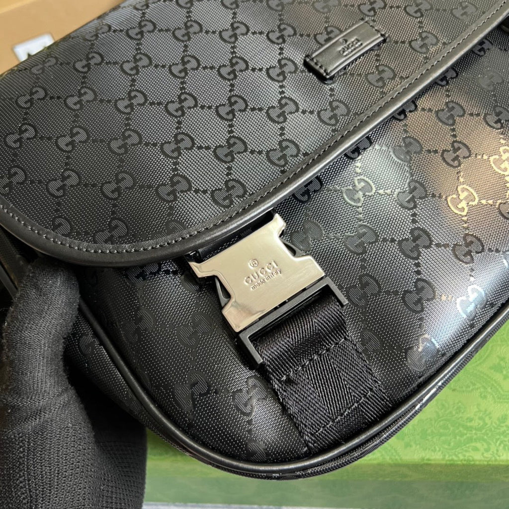 Gucci Messenger Bag Shoulder Bag Black Gucci Supreme Canvas For Women,Men 12.9in/33cm Gucci 2101214059377