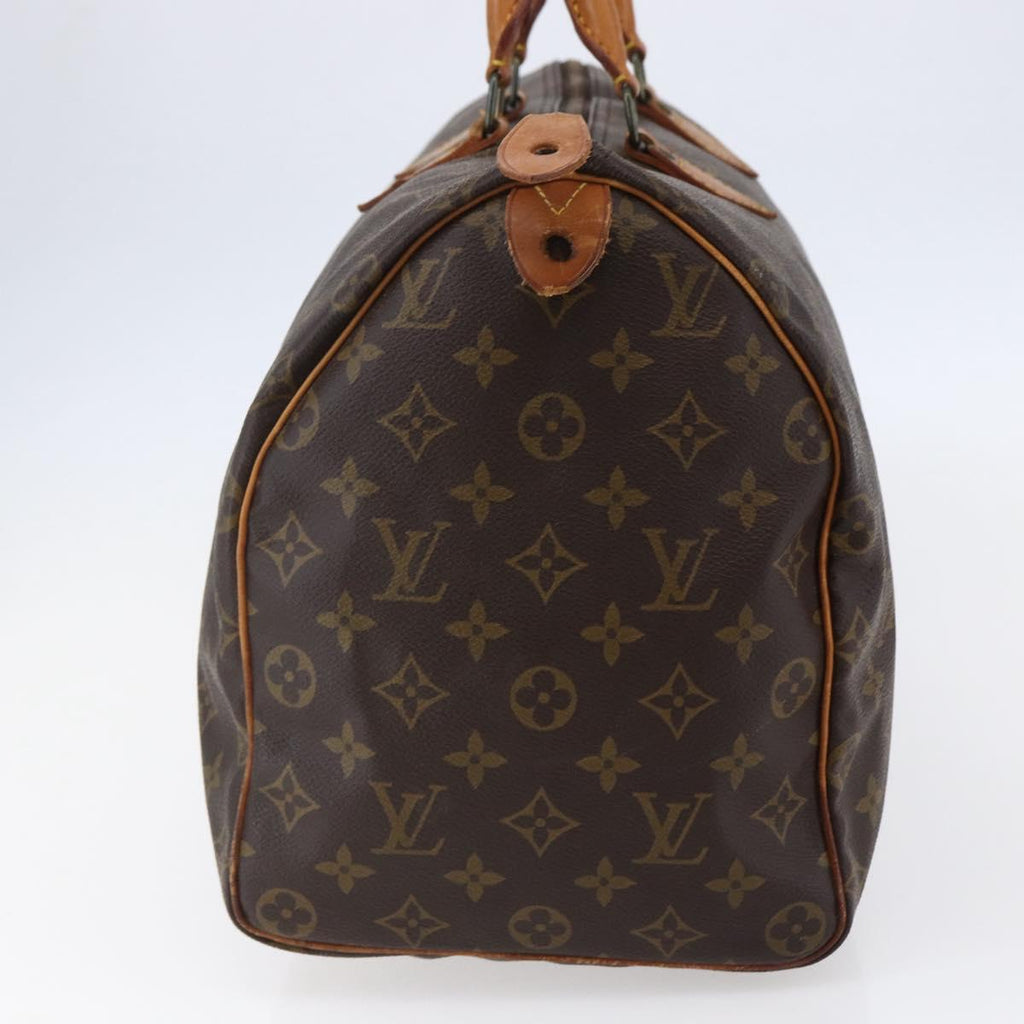 Louis Vuitton Speedy Bandouliere Bag Monogram Canvas Brown Canvas Handbag
