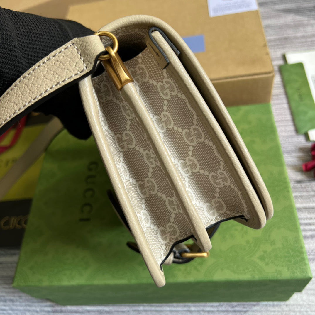 Mini Shoulder Bag With Interlocking G Beige For Women, Women’s Bags 7.9in/20cm Ã¢â‚¬Å½671620 UULBT 9683
