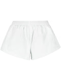Balenciaga Women's Flared Elasticated-Waist Shorts
