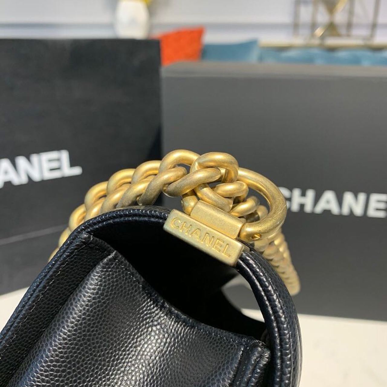 Chanel Boy HandBag Black For Women Bags, Shoulder And Crossbody Bags 9.8in/25cm A67086