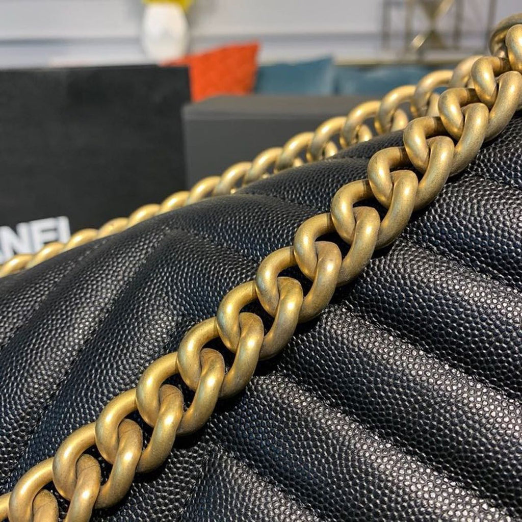 Chanel Boy HandBag Black For Women Bags, Shoulder And Crossbody Bags 9.8in/25cm A67086
