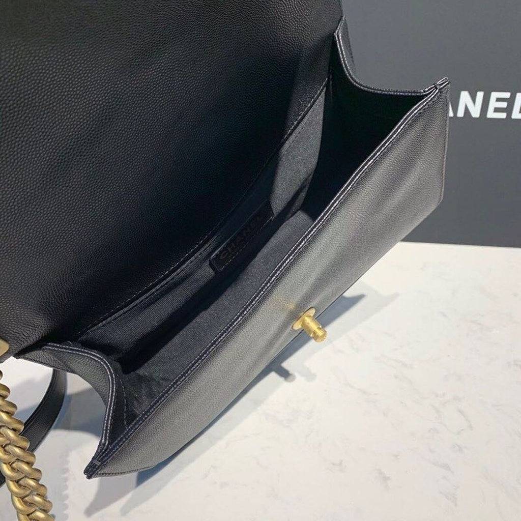 Chanel Boy HandBag Black For Women Bags, Shoulder And Crossbody Bags 9.8in/25cm A67086