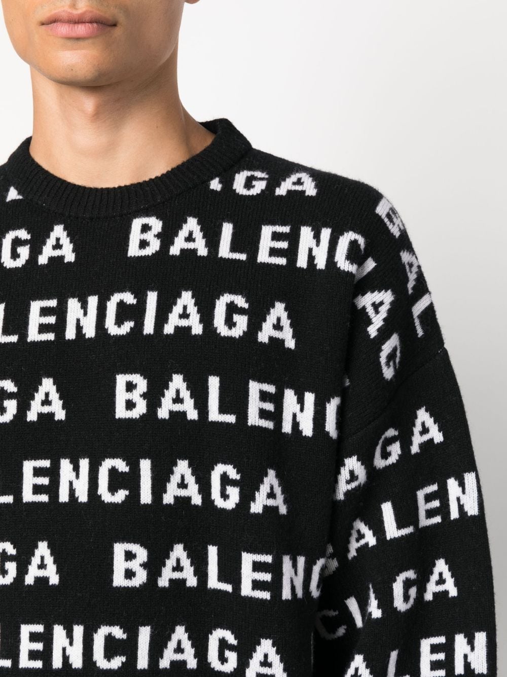 Balenciaga Men's Logo Sweater