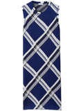Burberry Women's Check-Print Silk Dress