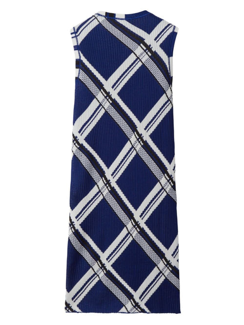Burberry Women's Check-Print Silk Dress