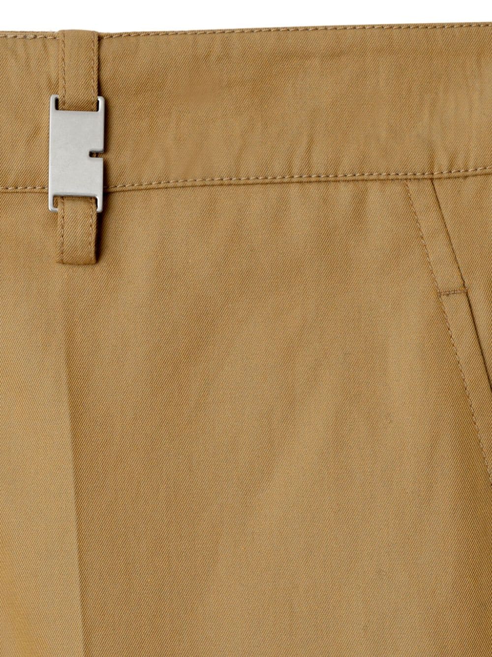 Burberry Men's Straight-Leg Cotton Trousers