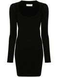 Saint Laurent Women's Décolleté Mini Dress