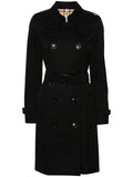 Burberry Women's Gabardine-Weave Trench Coat