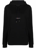 Saint Laurent Women's Logo Print Hoodie