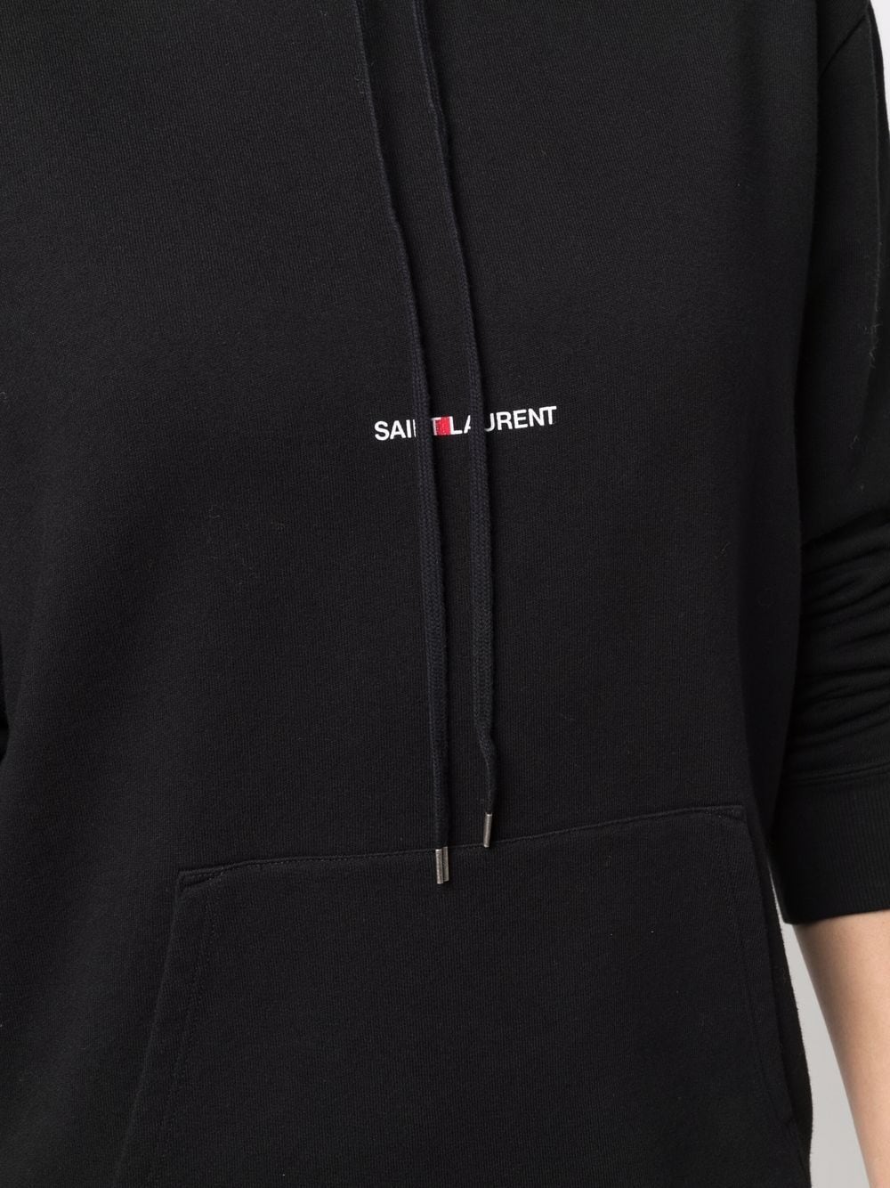 Saint Laurent Women's Logo Print Hoodie